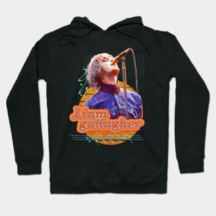 Liam gallagher \\ Retro Art Hoodie